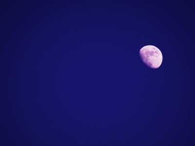 Abstract moon and stars representing peaceful night rest